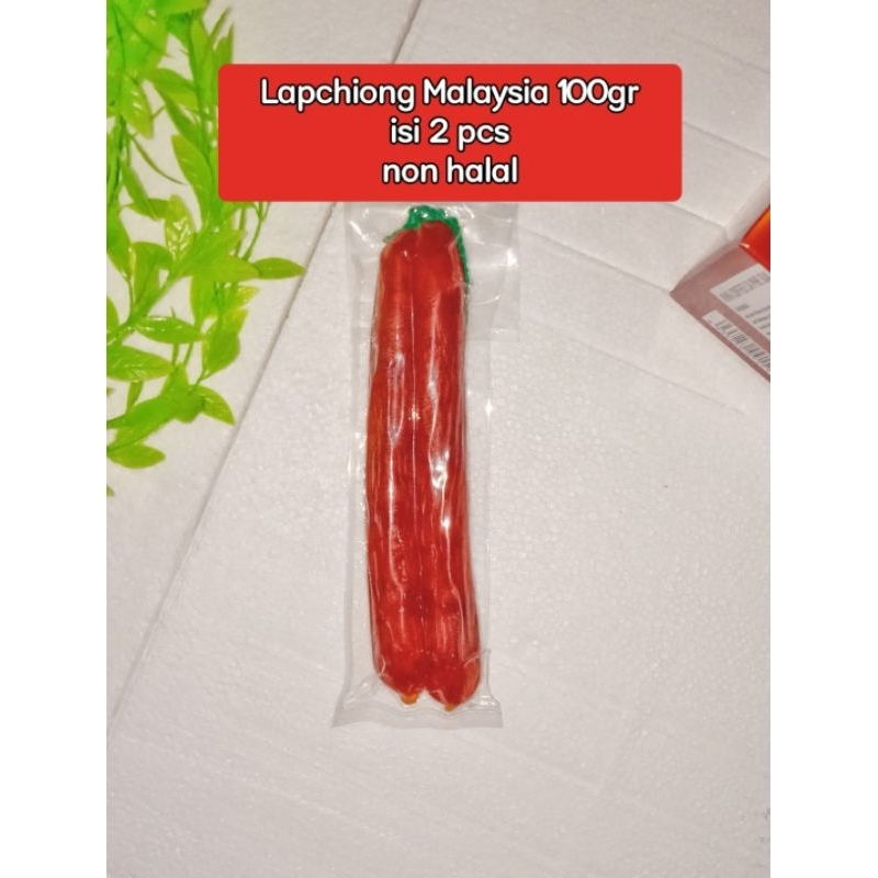 

Lapchiong 100gr Isi 2 non halal