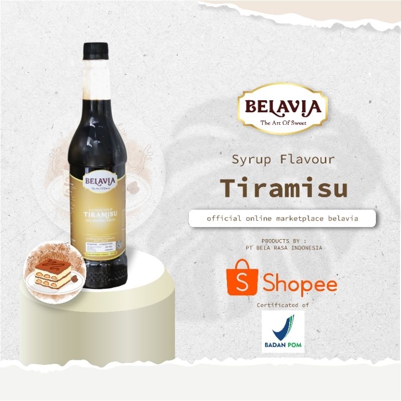 

Tiramisu Syrup Belavia