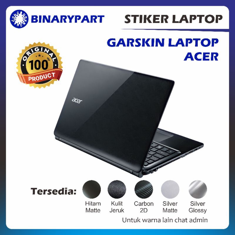 GARSKIN LAPTOP ACER TRAVELMATE SERIES — Stiker Laptop Acer TravelMate