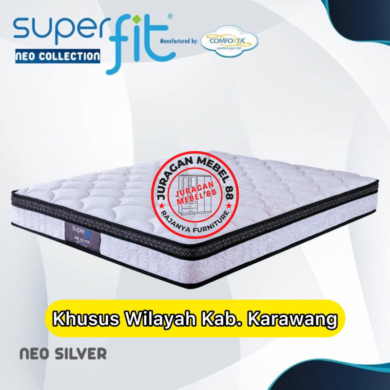 Comforta Springbed Superfit Neo Silver / Springbed Karawang / Springbed Comforta Karawang