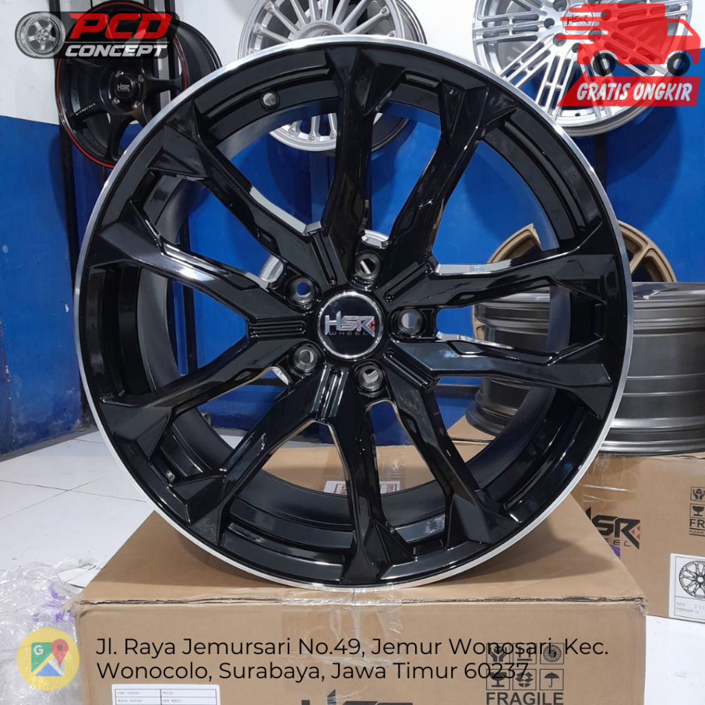 VELG MOBIL RING 18 HSR WANGON untuk innova camry accord