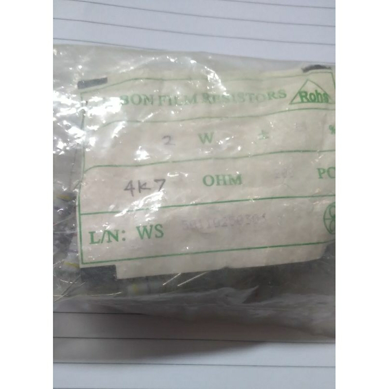 Resistor 4K7 Ohm 2W
