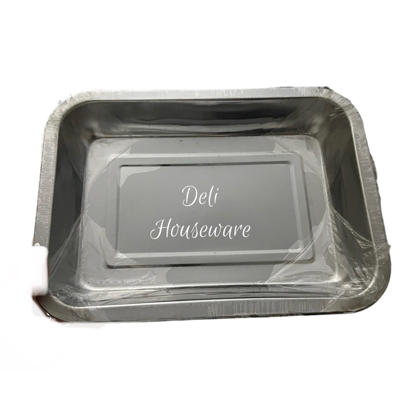 Nampan Stainless Persegi / Baki Talam Segi Baking Tray Stainless