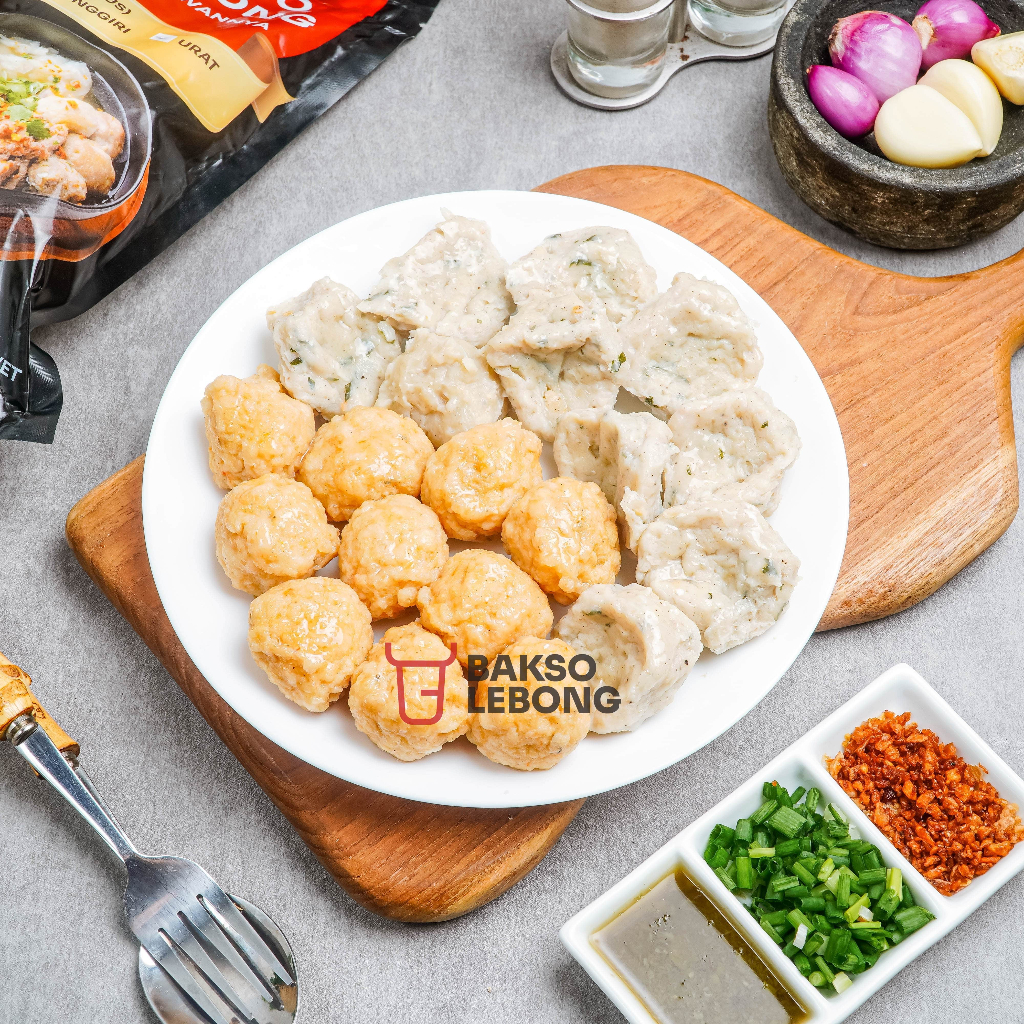 

Mix Bakso udang + Bakso ikan tenggiri (Fi-yen)