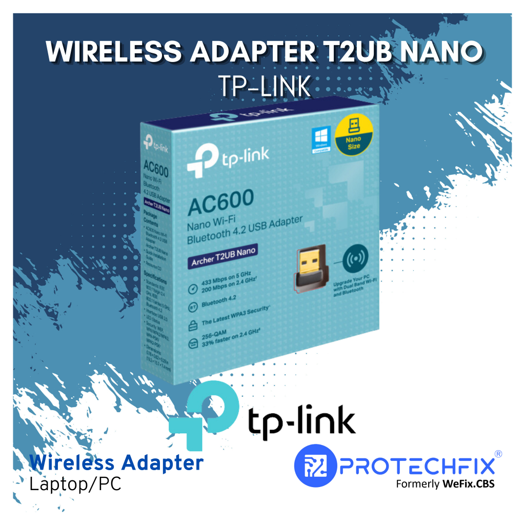 Wireless Adapter TP-Link T2UB Wifi and Bluetooth