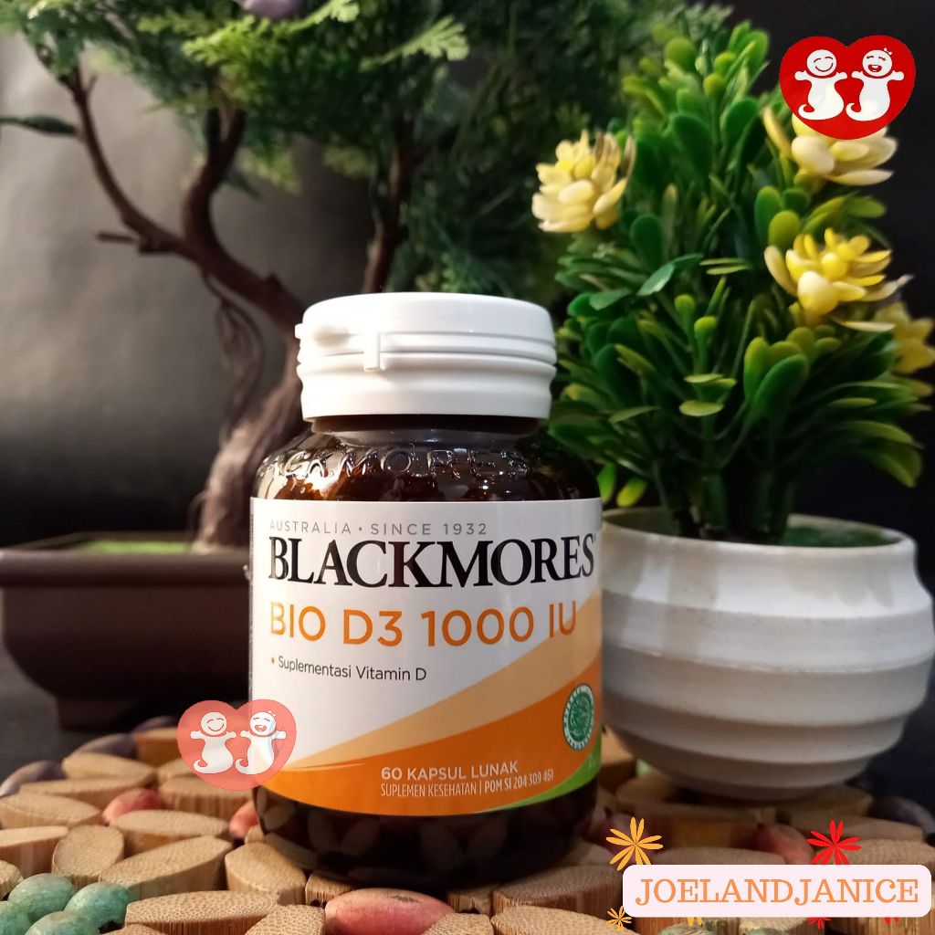 BLACKMORES BIO D3 1000iu VITAMIN D 1000iu 60/30 TABLET Kalbe