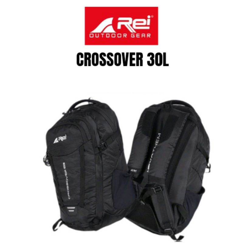 Tas Ransel Rei Crossover 30L+Raincover ORI 100%