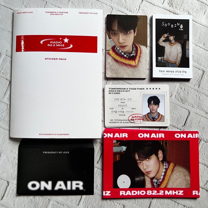 [READY STOCK] TXT DECO KIT 2024 SOOBIN YEONJUN BEOMGYU TAEHYUN  HUENING KAI POB PHOTOCARD PHOTOBOOK 