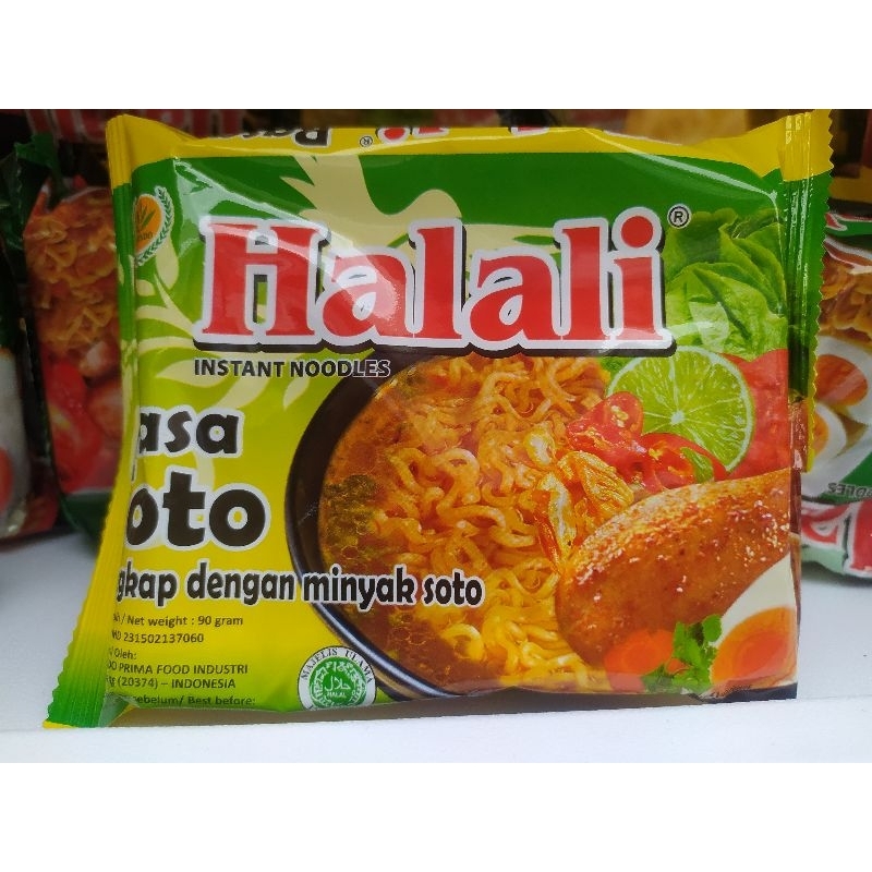 

Mi Instan Halali soto 90g