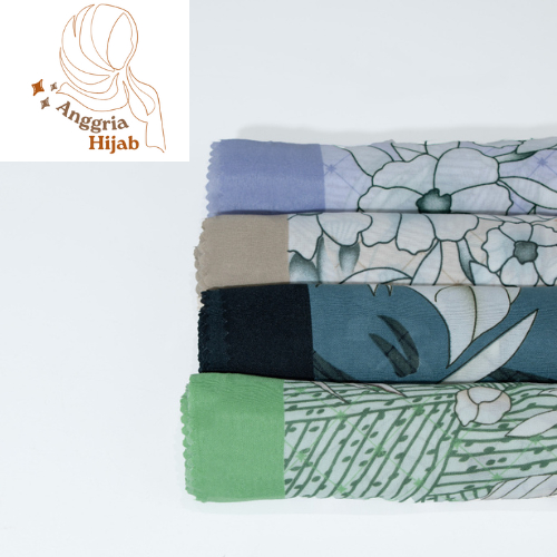 Kerudung Segi Empat Motif/Denay Ori varisha