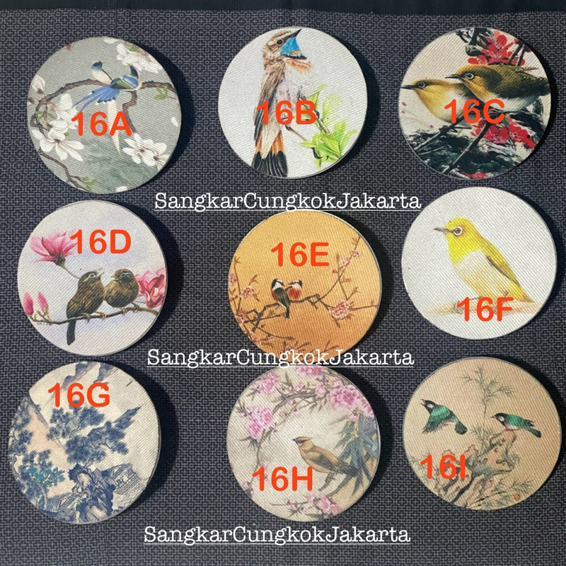 Plafon Sangkar Cungkok Bulat Diameter 16cm