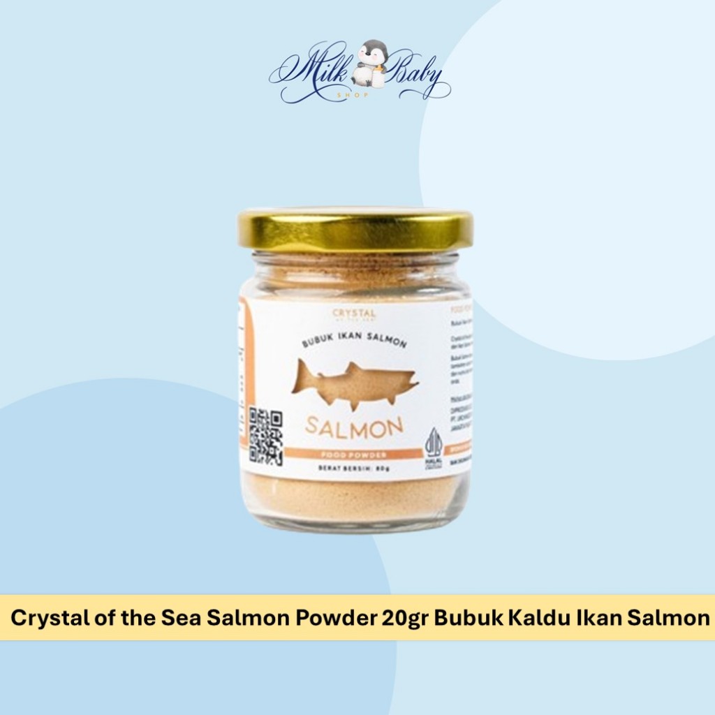 

Crystal of the Sea Salmon Powder 20gr Bubuk Kaldu Ikan Salmon