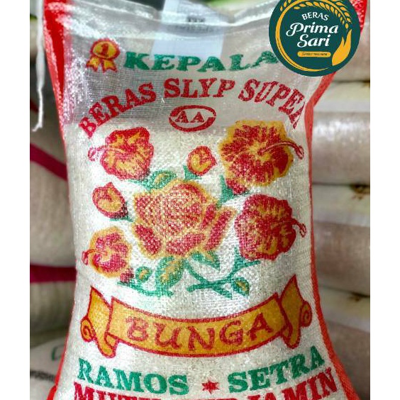 

TERBARU BERAS CAP BUNGA 2KG 25KG 5KG SETRA RAMOS