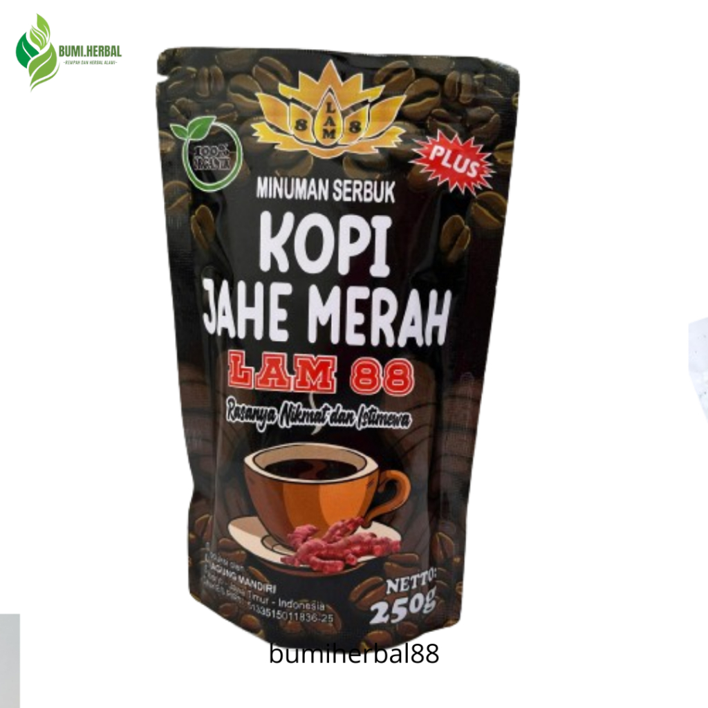 

BUBUK KOPI JAHE MERAH ORI PLUS GULA