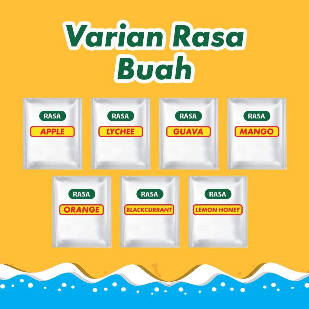 

Varian Rasa Buah / Mix Fruits Isi 1 Renteng (10 Pcs)
