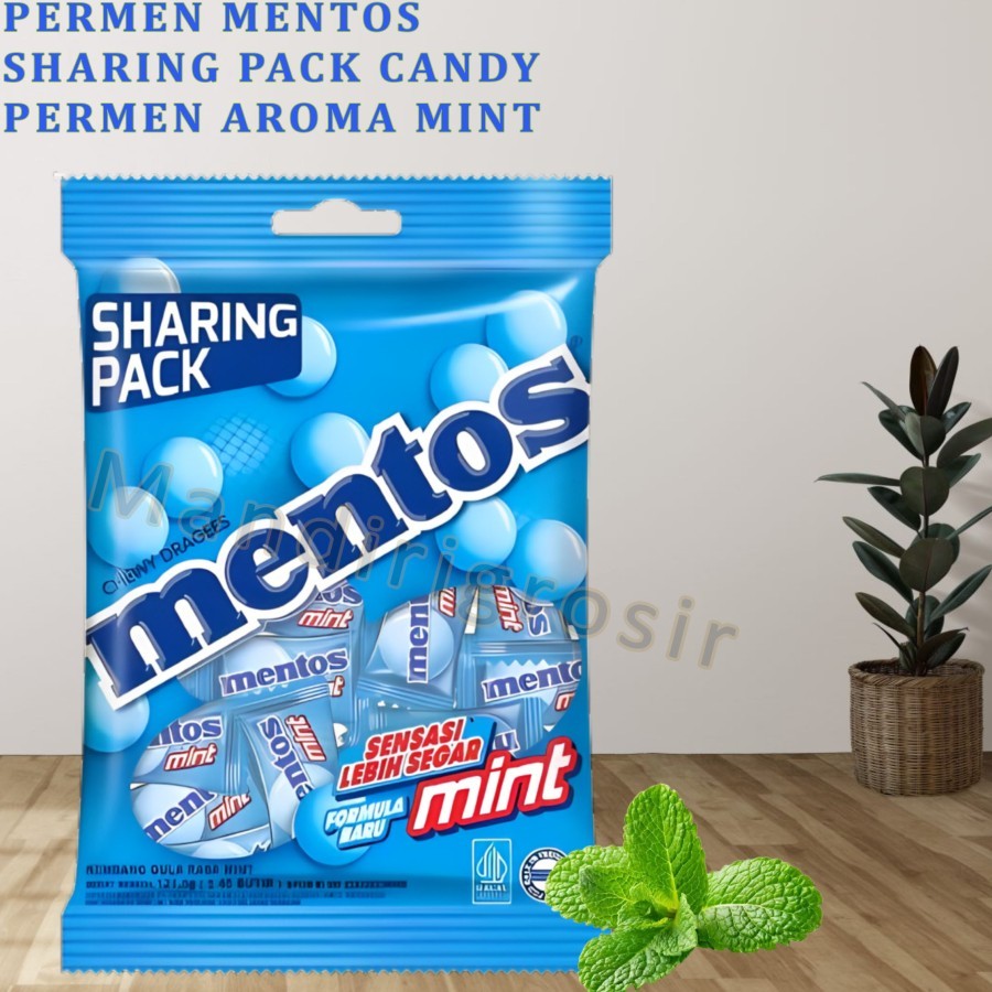 

Sharing Pack Candy * Permen Mentos * Permen Aroma Mint * 121.5gr