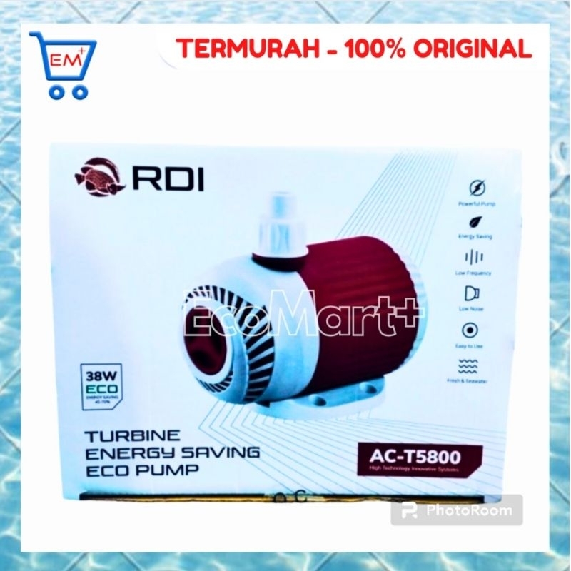 Pompa RDI ACT 5800 POMPA KOLAM TURBINE ENERGY SAVING ECO PUMP