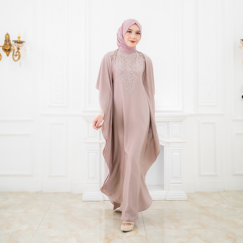 Noura Kaftan Marrakesh Mewah bisa untuk seragam