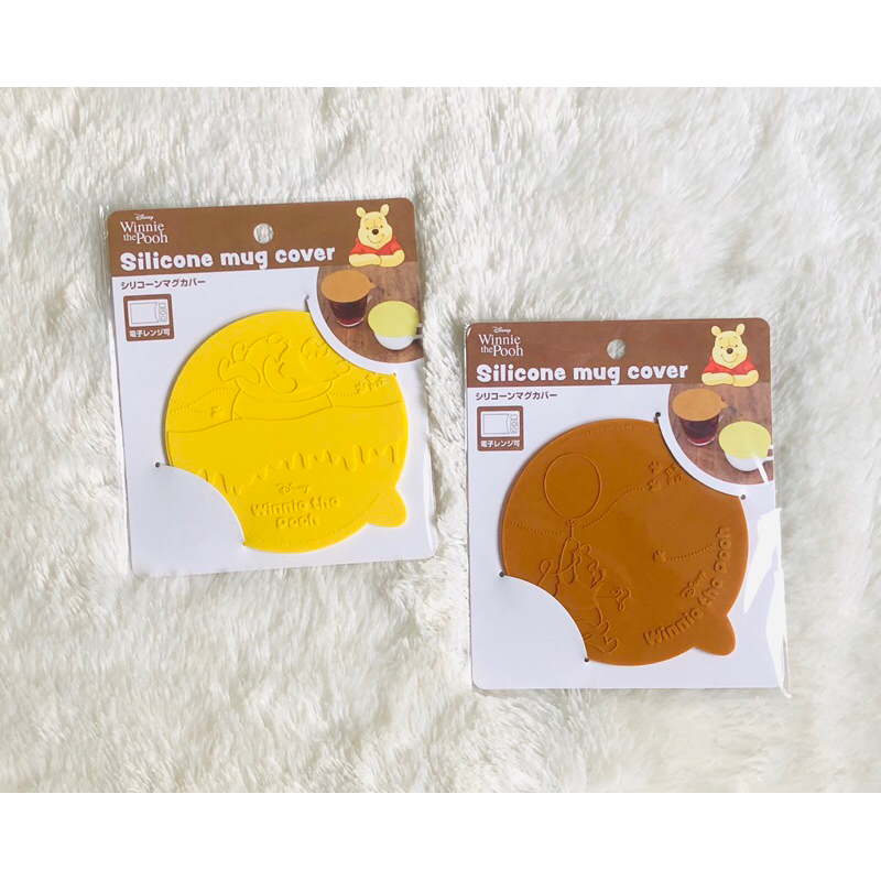 

silicone mug cover die cut zip lock isi 4pcs diecut clip winnie the pooh isi 2pcs original Japan