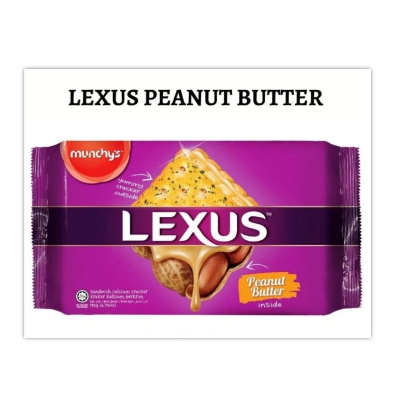 

Lexus Peanut 190 gr isi 10 Biskuit Cemilan