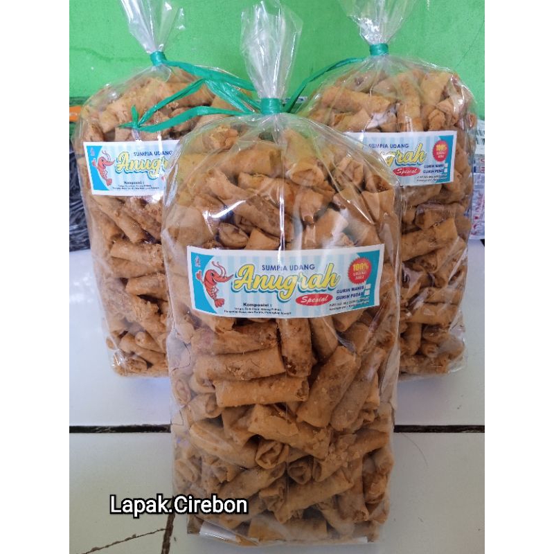 

SUMPIA UDANG KHAS CIREBON - 500 GRAM