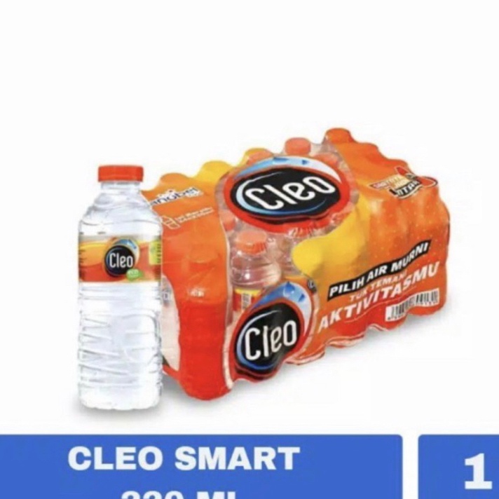 

Terbaru CLEO Smart Air Mineral Botol 22ml isi 24 botol