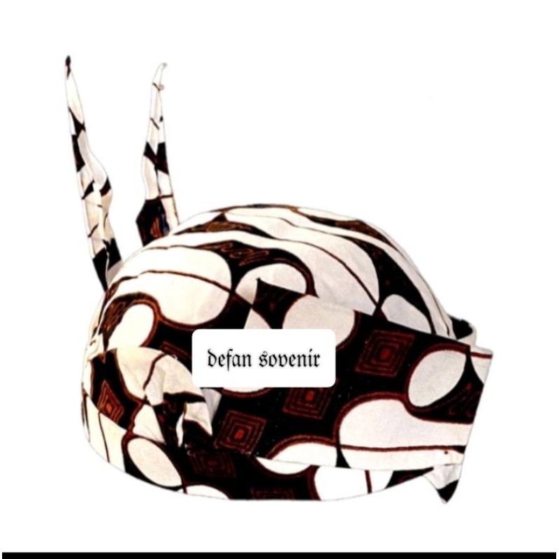 blangkon parang+sembong Jawa Timur/ blangkon adat jawa Timur