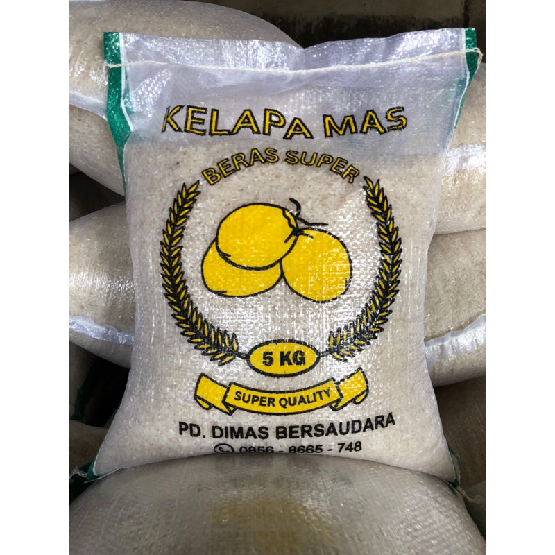 

Beras premium kelapa mas 5kg murah