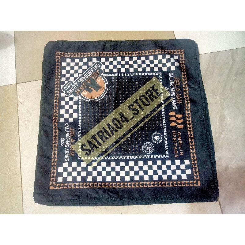 CUSTOM LOGO FULL/SLAYER SEGIEMPAT BANDANA SLAYER SABLOM CUSTOM LOGO