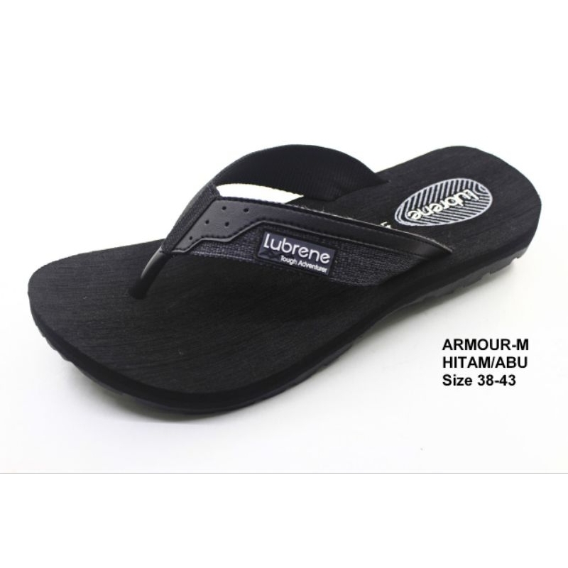 sendal jepit pria dewasa 100% lubrene / sandal gunung / sandal kulit murah