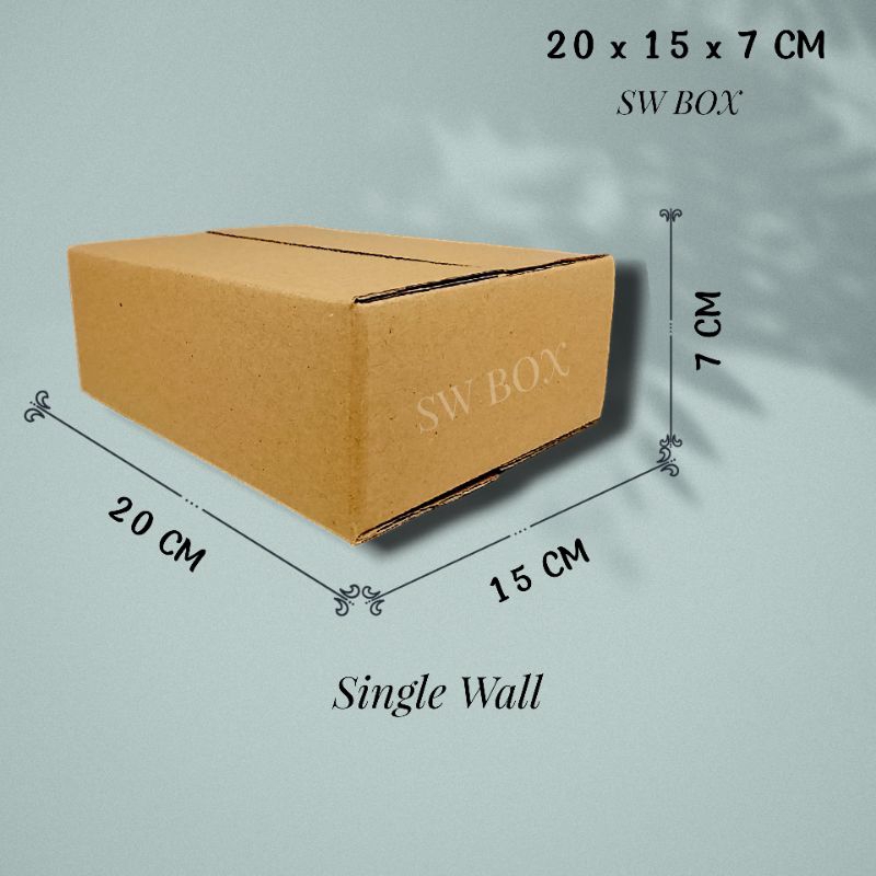 

Kardus Ukuran 20x15x7 CM Box untuk packing ST