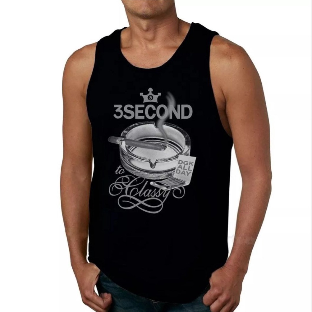 Promo  COD  BERNANDO78  SINGLET PRIA 3SECOND KAOS TANPA LENGAN  LEKBONG PRIA  KAOS DALAM PRIA  SINGL