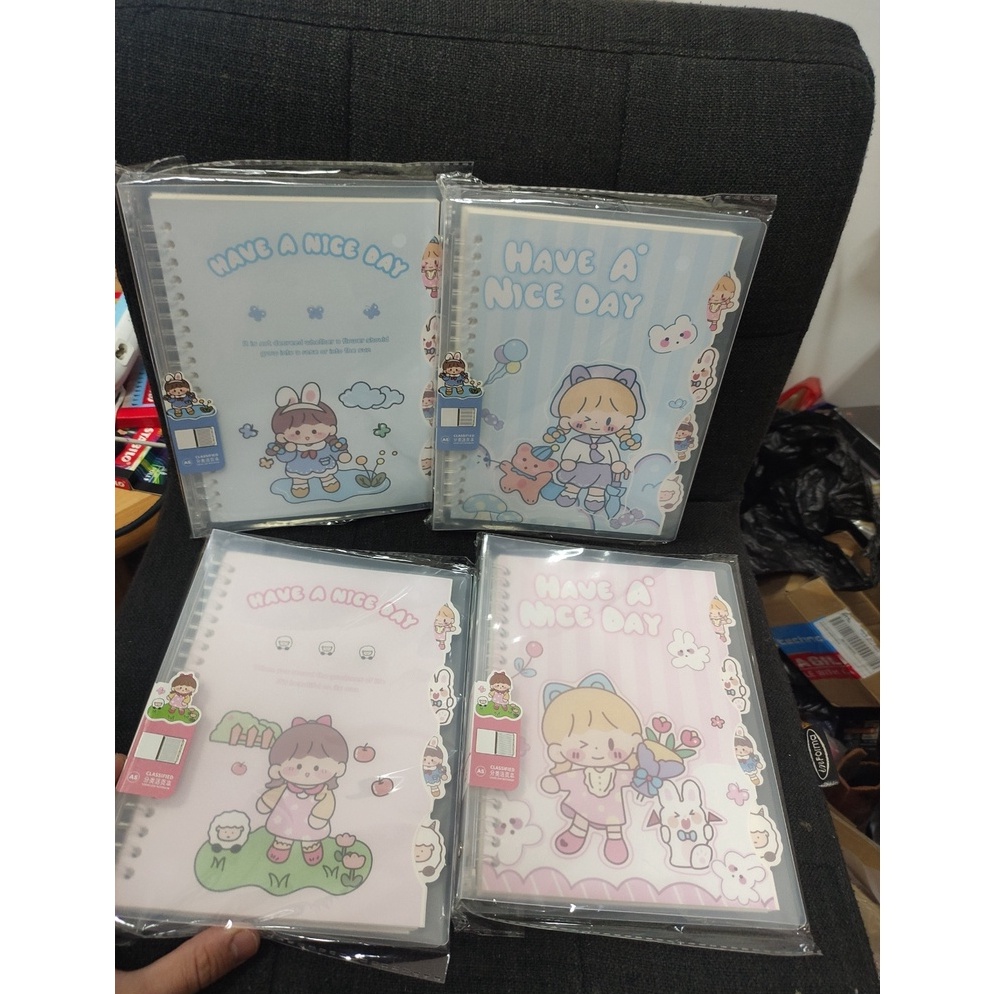 

Terkini map binder have a nice day wengu b5 isi 6 lembar ring plastik b215 FYR