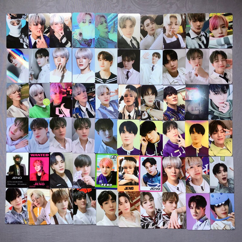 Photocard Jeno Part 1 - PC JENO NCT DREAM SALE MURAH jeno pinkfong tc selca smini selimut balon