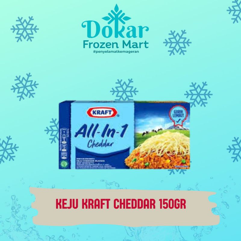 

Keju Kraft Cheddar 150gr