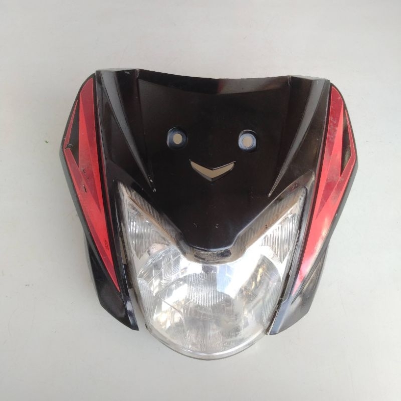 TAMENG LAMPU DEPAN TVS NEO X3i ORIGINAL COPOTAN