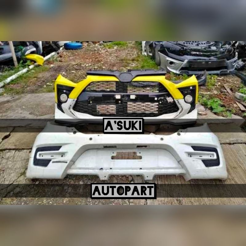 bumper  bemper depan belakang agya 2021