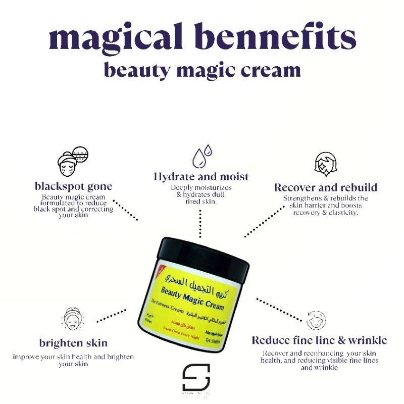 Beauty Magic Cream 100% Original | BMC Dhiouf