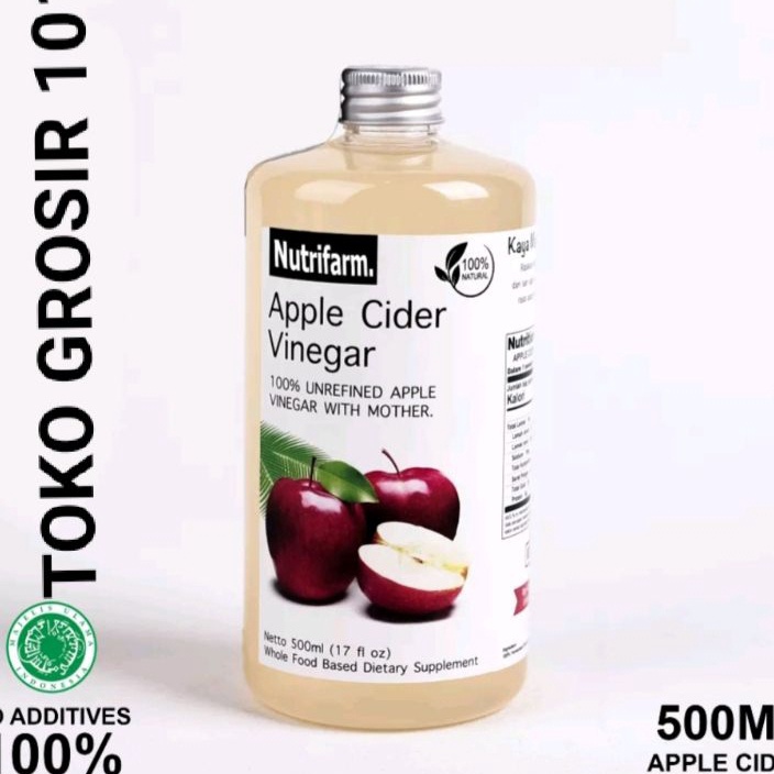 

Penjualan TerbaikCOD CUKA APEL ORIGINAL ORGANIK 5ML APPLE CIDER VINEGAR CUKA SARI