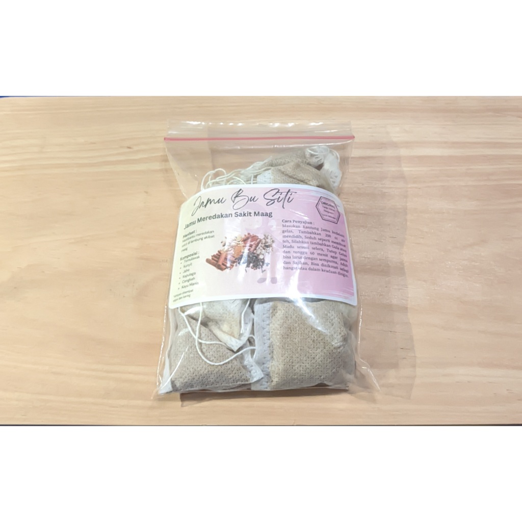 

Jamu Bu Siti "Meredakan Sakit Maag