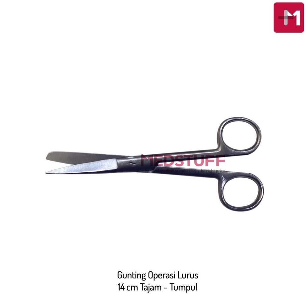 

TRU473 PROMO ALE Gunting Operasi Bedah Lurus 14cm Tajam Tumpul
