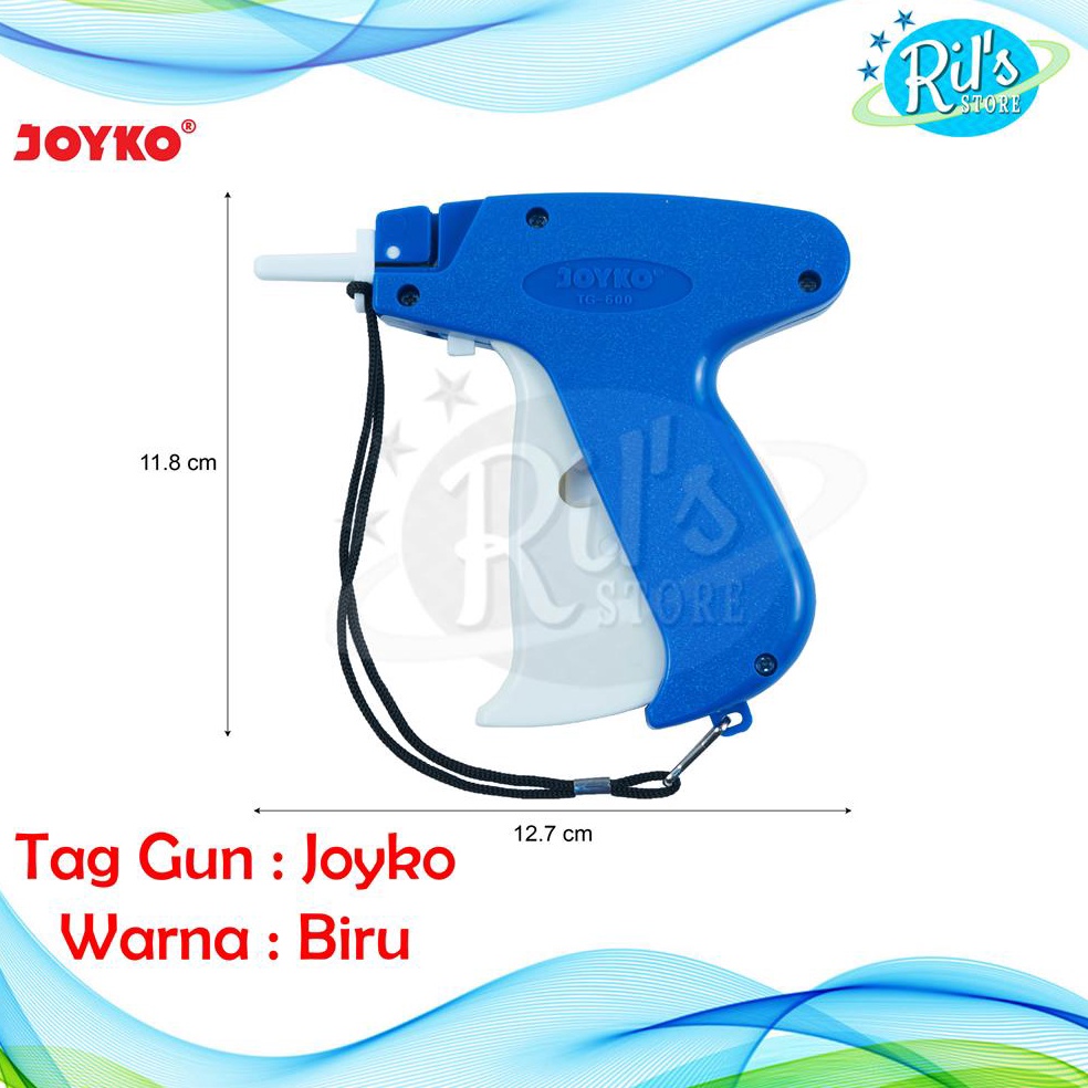 LPG456 PAKET LENGKAP Tag Gun Joyko  6 Alat Tembak Pemasang Harga Label Baju