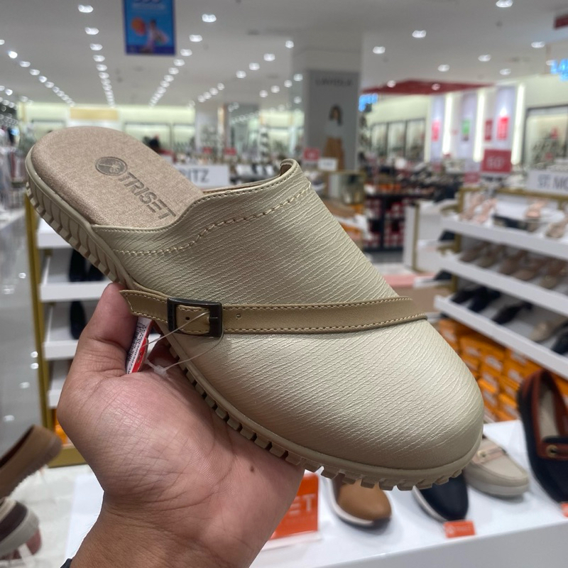 TRISET SANDAL SEPATU WANITA | SANDAL BUSTONG EMPUK