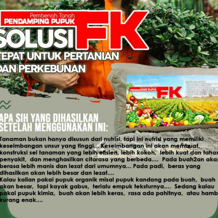 STOK TERBATAS pupuk FK