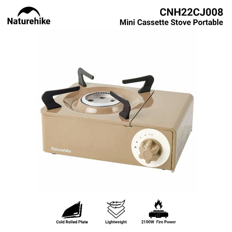 KOMPOR CAMPING PORTABLE MINI CASSETTE STOVE NATUREHIKE CNH22CJ008 PERALATAN MASAK HOTPOT BARBEQUE GL