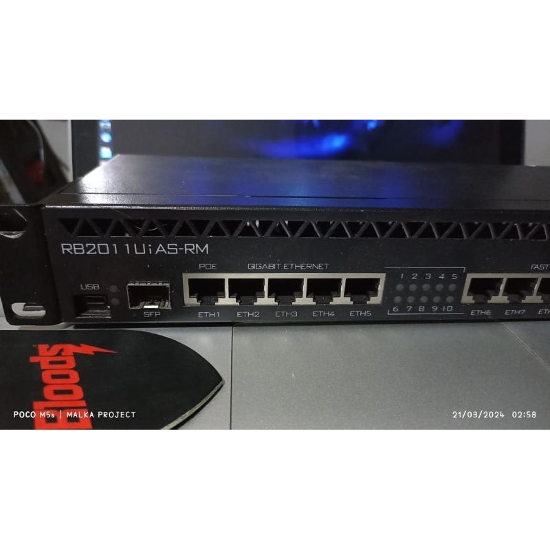 Mikrotik RB 2011 UiAS-RM