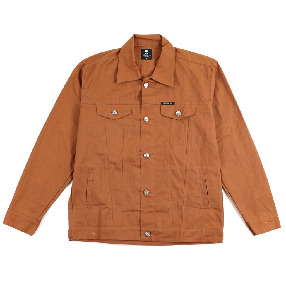Hommes Apparel TJ007 Palm Bata Trucker Jacket