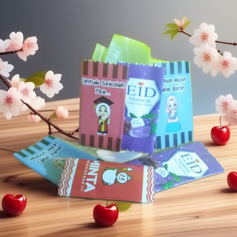 

amplop angpao lebaran - unik lucu dan gemas