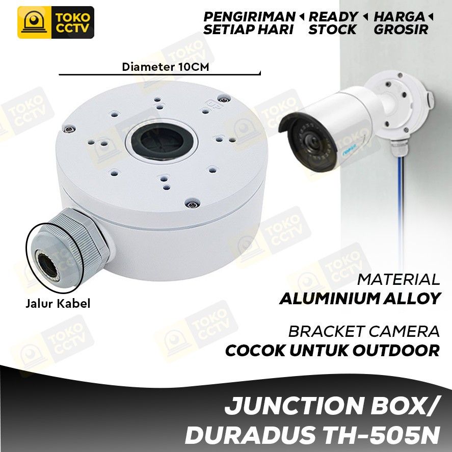 Bracket CCTV Duradus Junction Box TH-505N Junction Box Duradus JunDW