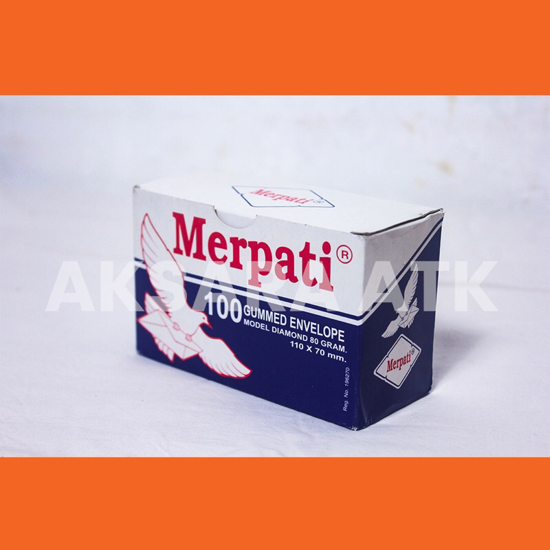 

Amplop kecil Merpati 110 x 70 mm
